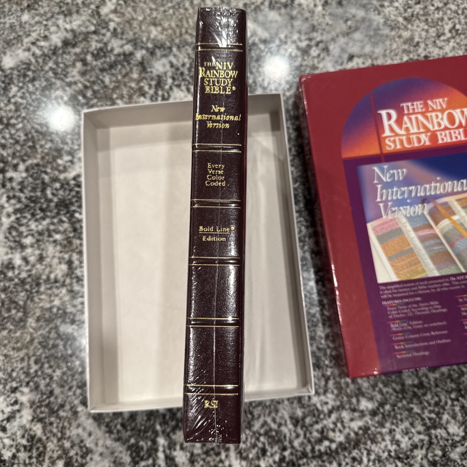 The Rainbow Study Bible New International Version Brand New Factory Sealed