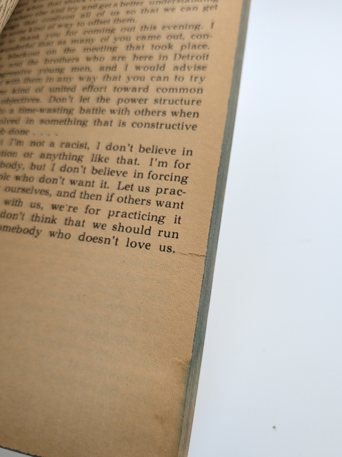 1st Edition / 1st Printing – 1966 MALCOLM X SPEAKS by Evergreen Black Cat – RARE