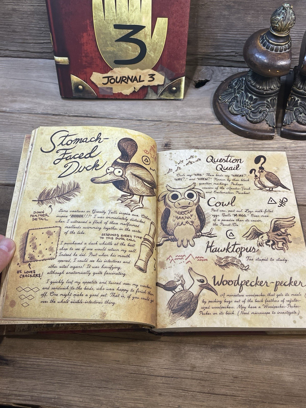 “Gravity Falls Journal 3” First Edition HCDJ Alex Hirsch & Rob Renzetti (2016)