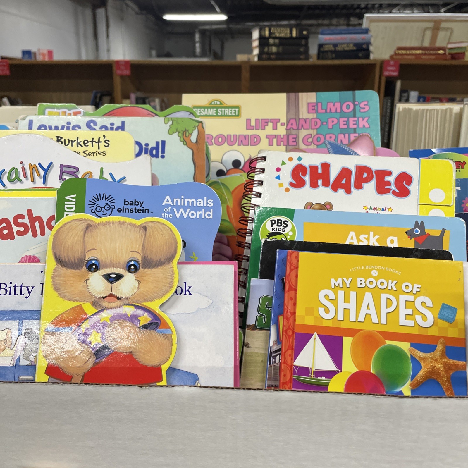 10lbs Random mix Children’s Board books – mixed topics