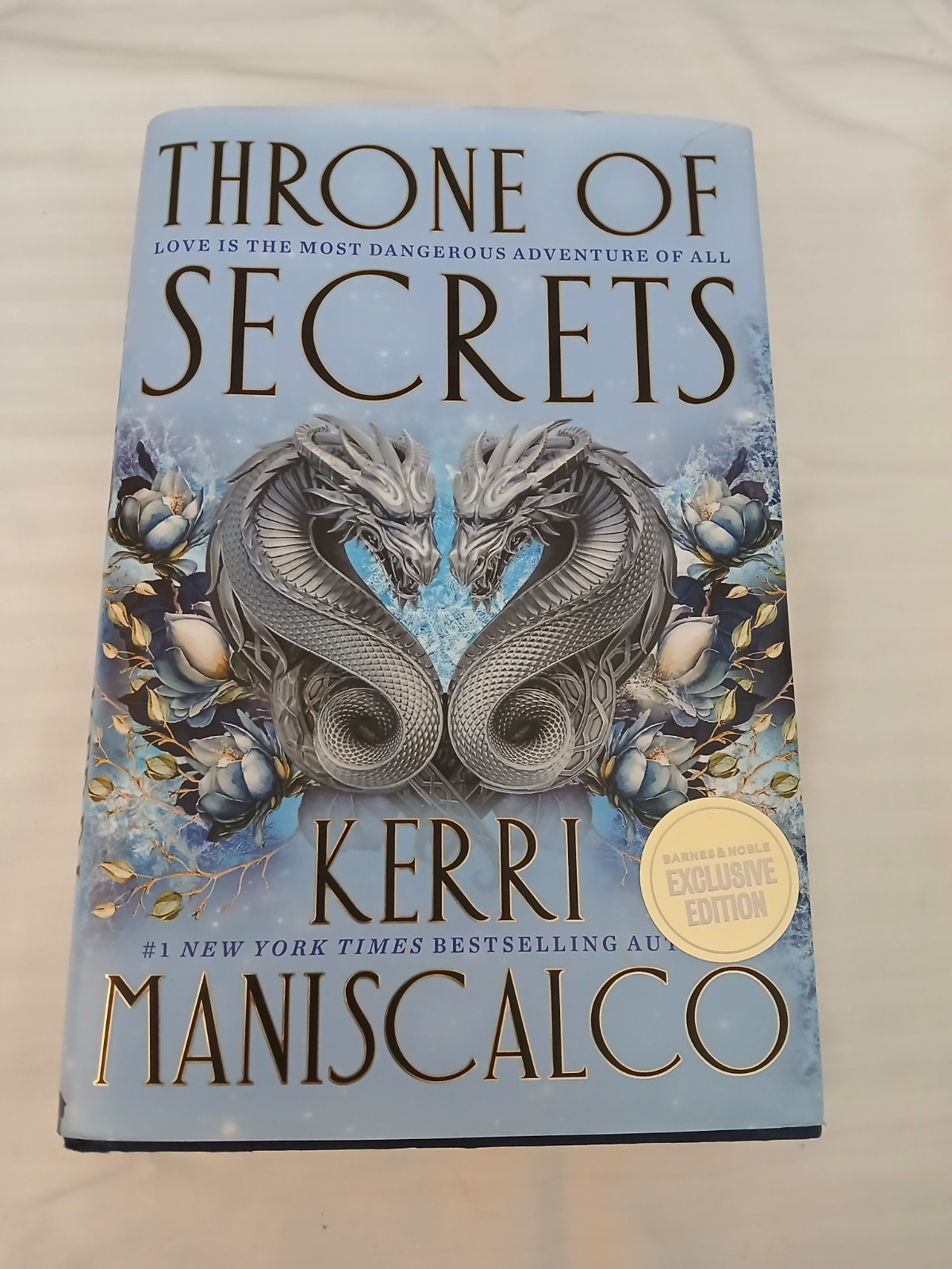 Throne Of Secrets by Kerri Maniscalco Barnes & Noble Exclusive HC/DJ 1st B&N