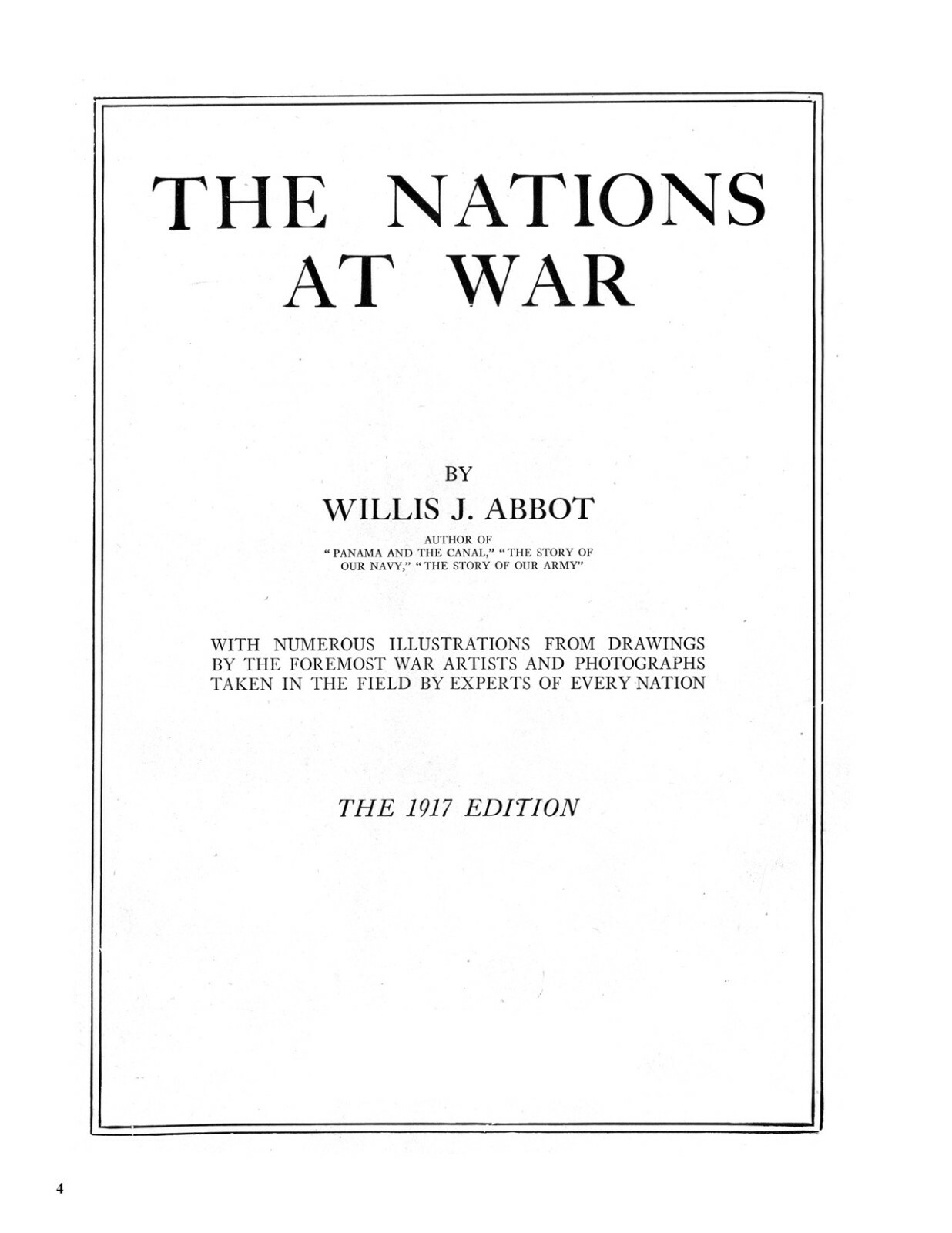 World War 1: The Nations at War – A Contemporary History: Special Edition *NEW*