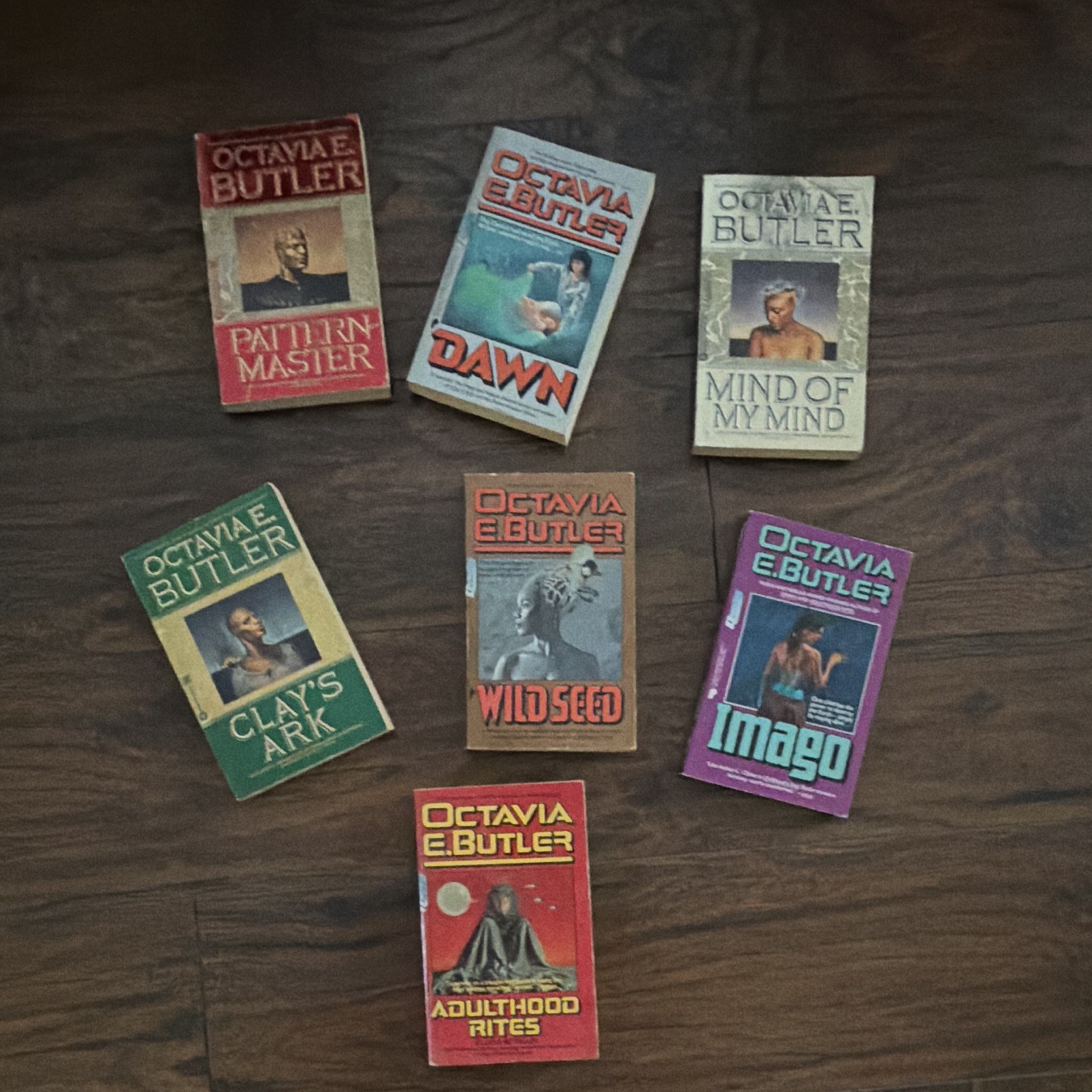 Octavia E. Butler Paperback Lot of 7: Patternmaster, Dawn, Wild Seed, Imago