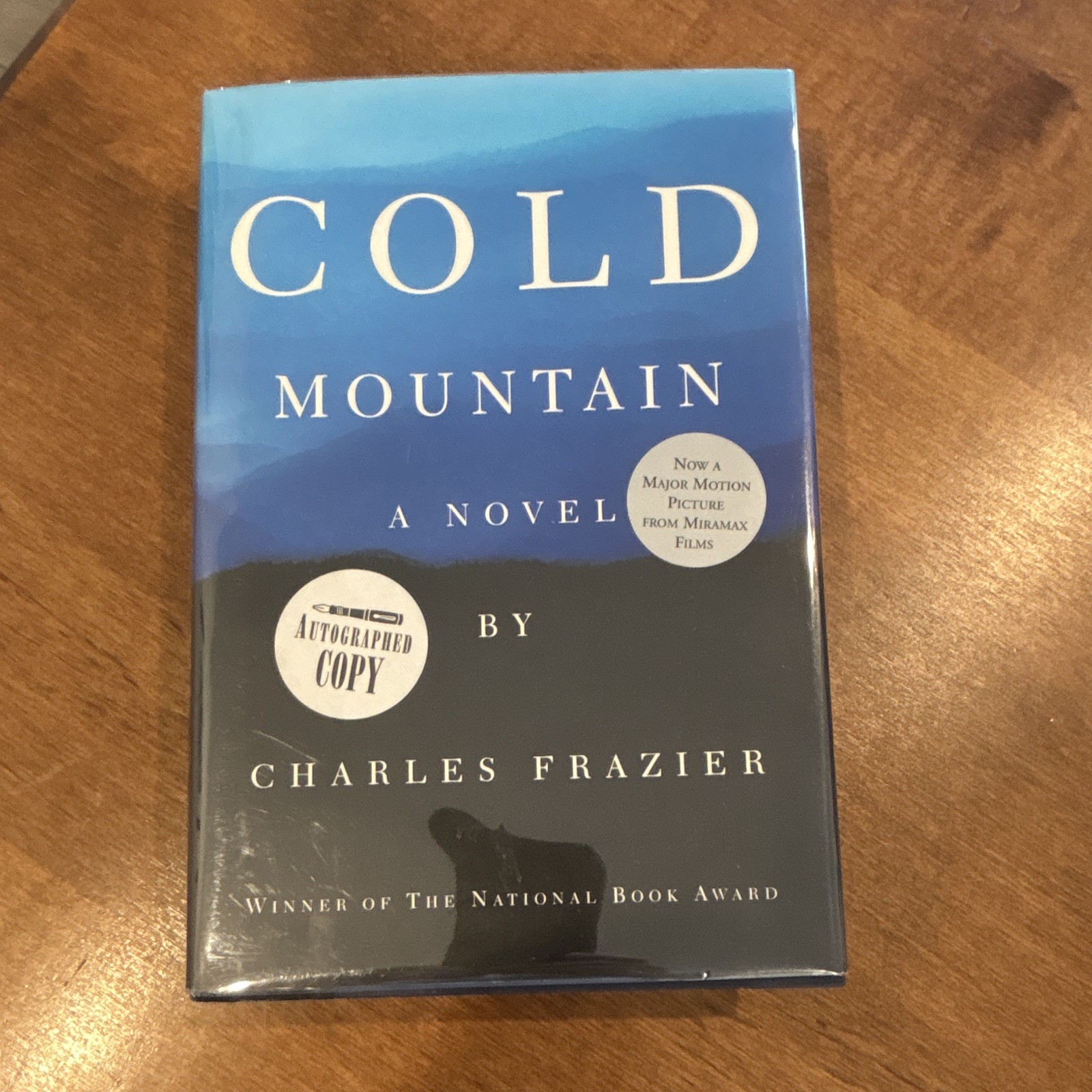 Cold Mountain by Charles Frazier Hardcover w/ Dust Jacket Signed by Author