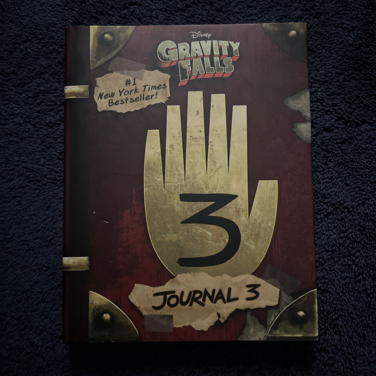 Gravity Falls : Journal 3 by Alex Hirsch – 2016 – 1st Edition Hardcover w/ DJ