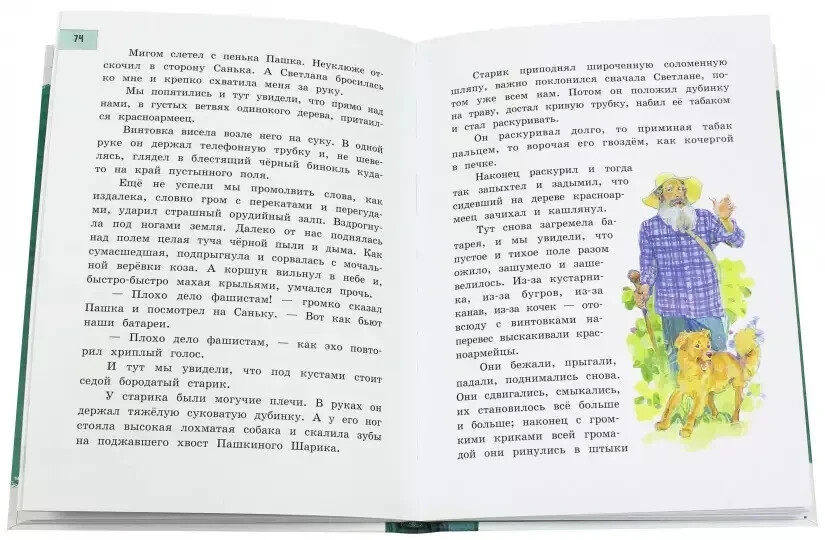 Аркадий Гайдар: ДРУЗЬЯ-ПРИЯТЕЛИ: ЧУК И ГЕК. ГОЛУБАЯ ЧАШКА / Russian kids book