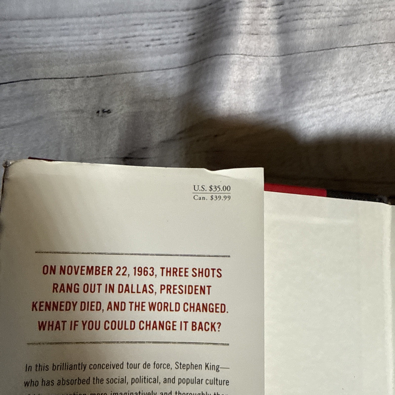 11/22/63 Stephen King (2011, Hardcover Rare First Edition 1st Print