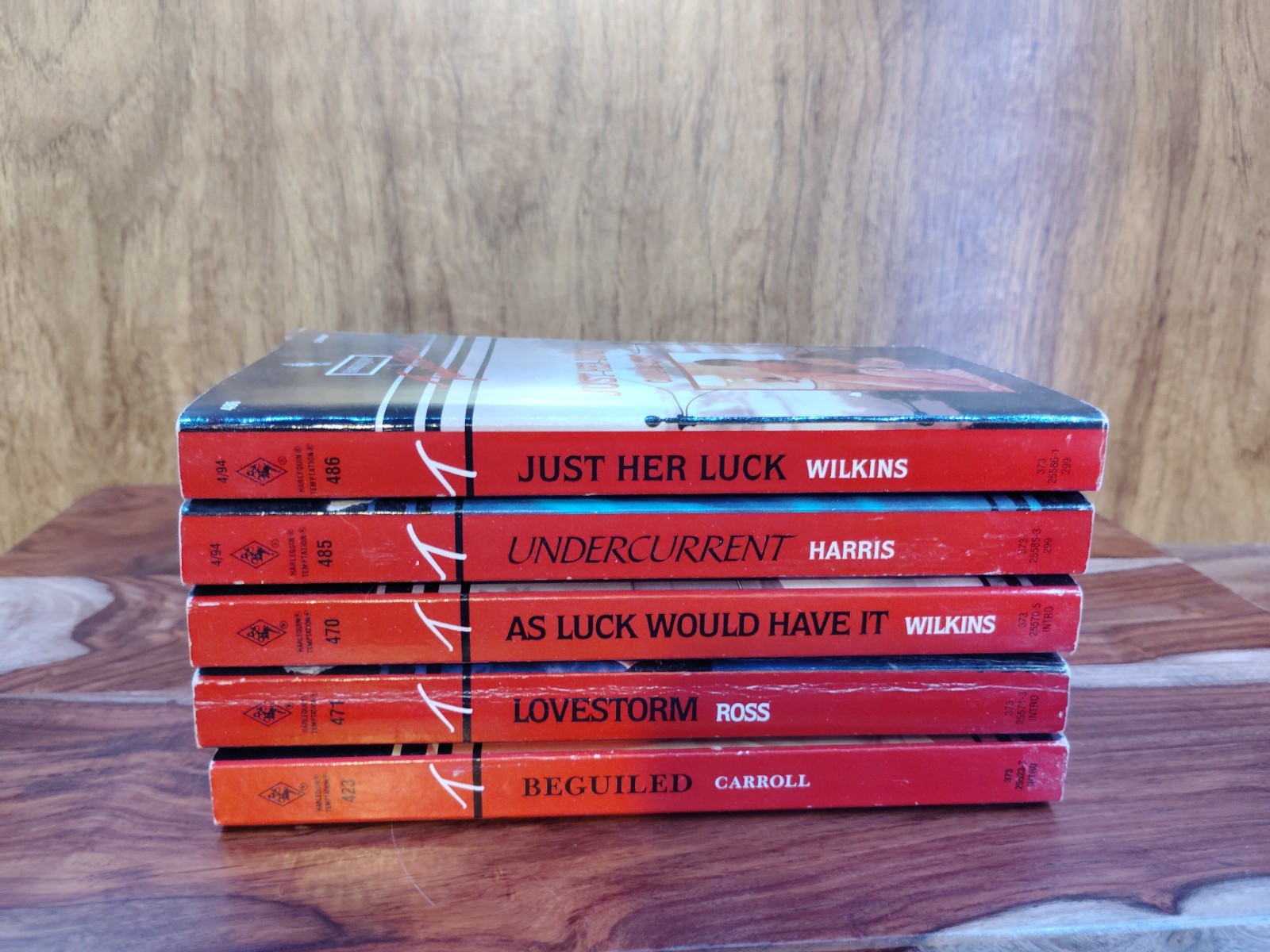 Lot 5 Harlequin Temptation PB Romance Set Gina Wilkins JoAnn Ross Carroll