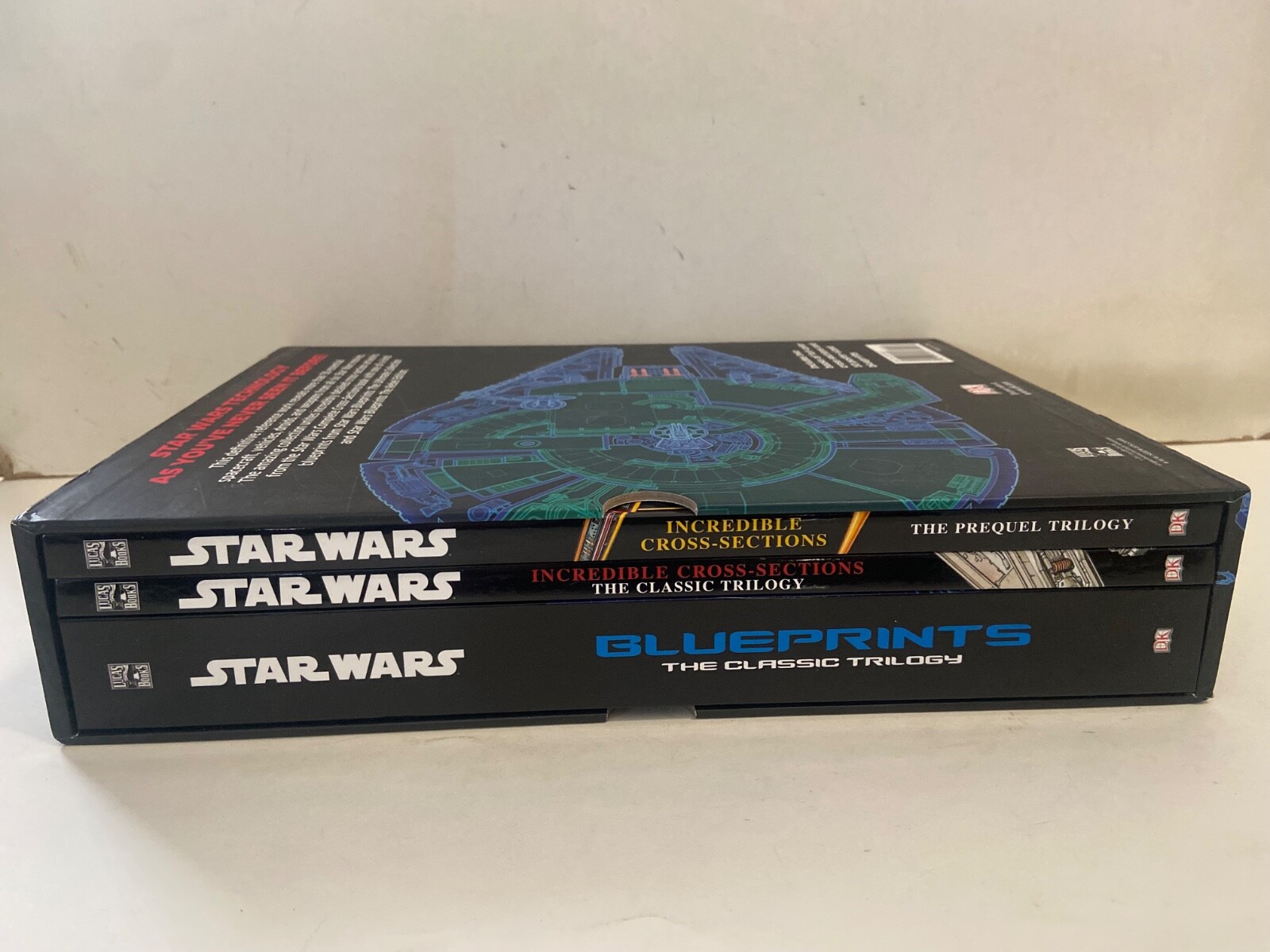 STAR WARS The Complete Vehicle Cross-Sections & Blueprints (2 HC Books / Posters