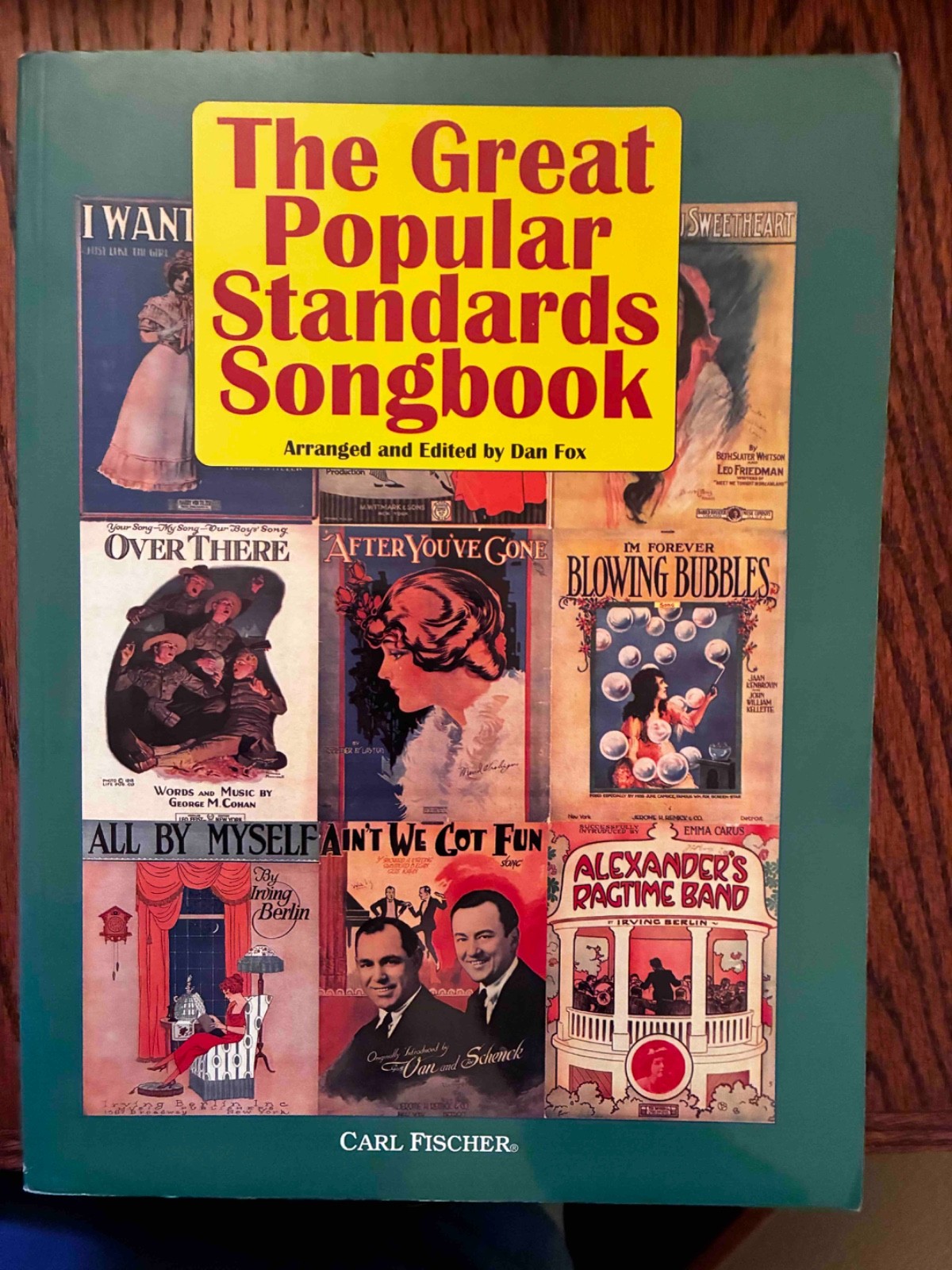 THE GREAT POPULAR STANDARDS SONGBOOK Paperback 310+ pages VG G160