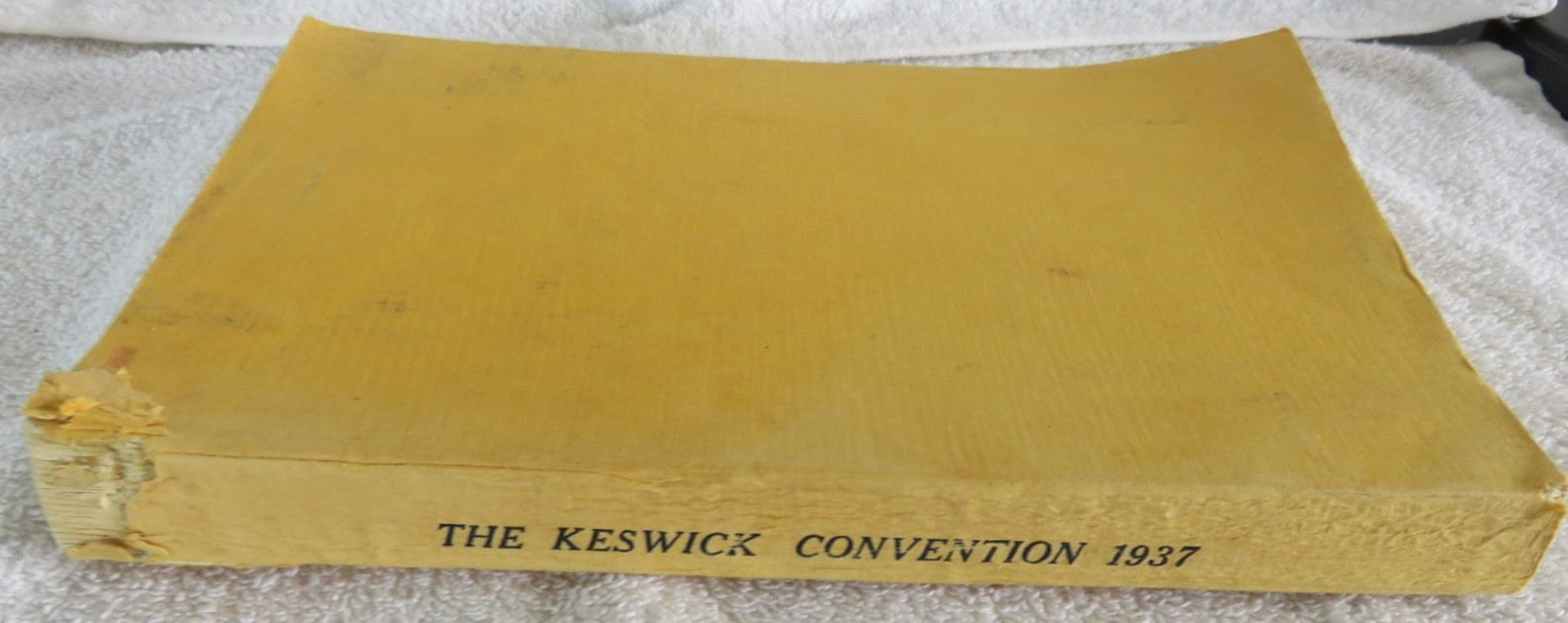 The Keswick Convention 1937 PB Pickering & Inglis