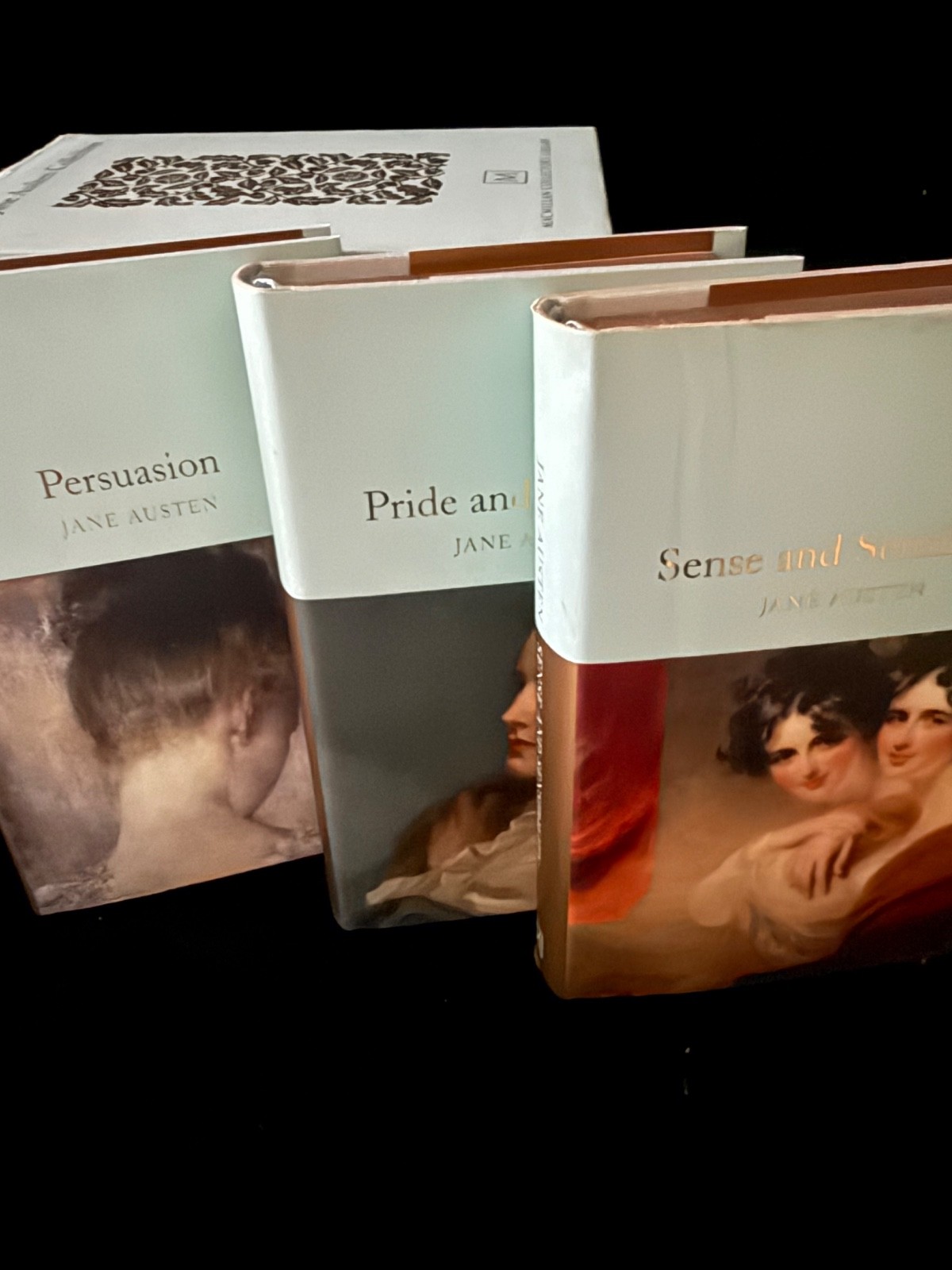 Jane Austen Collection Hardcover Pocketbooks by Macmillian 6 Gilded Novels