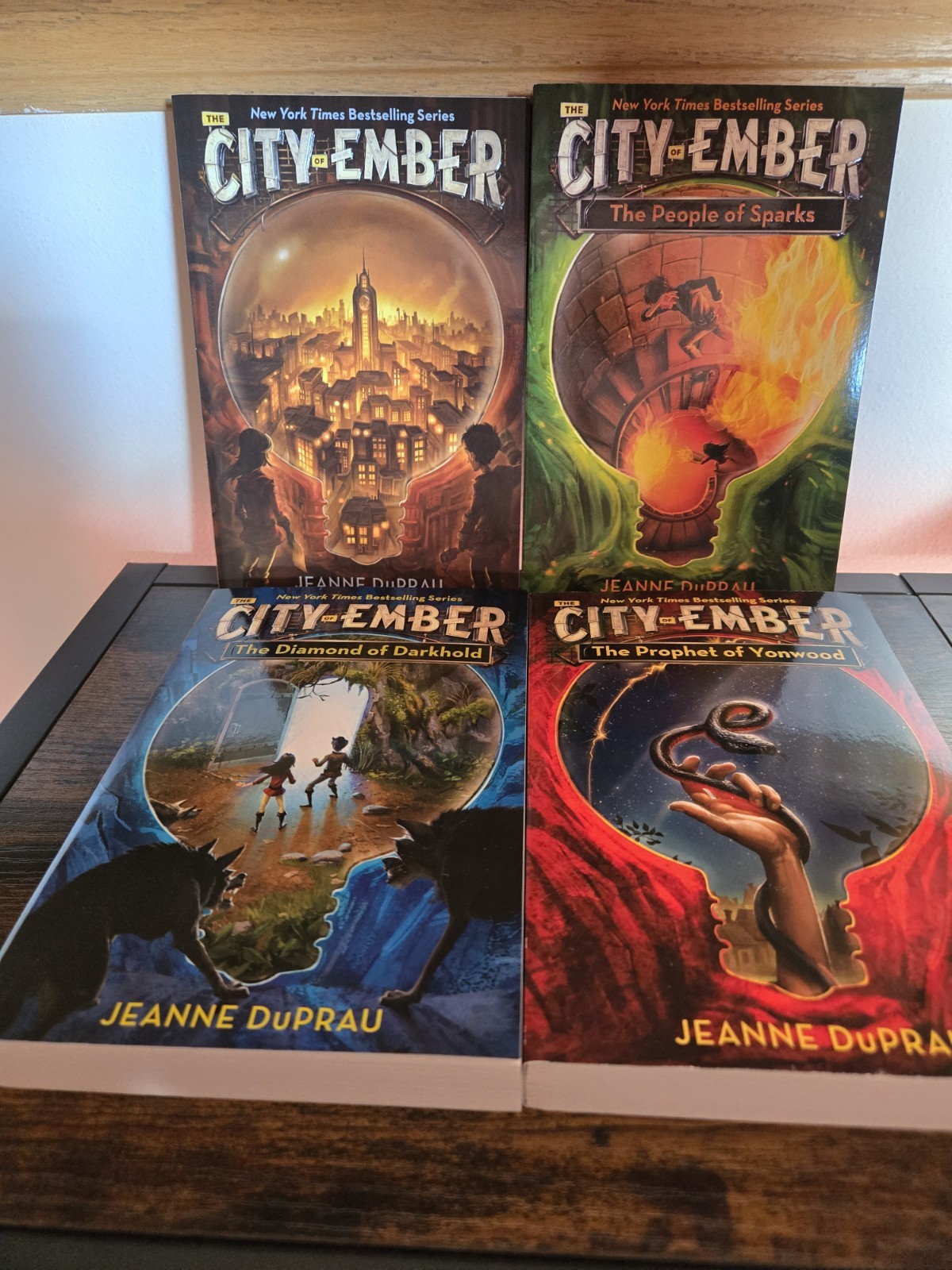 Jeanne Duprau The City Of Ember Complete Series Books 1-4 VERY GOOD CONDITION