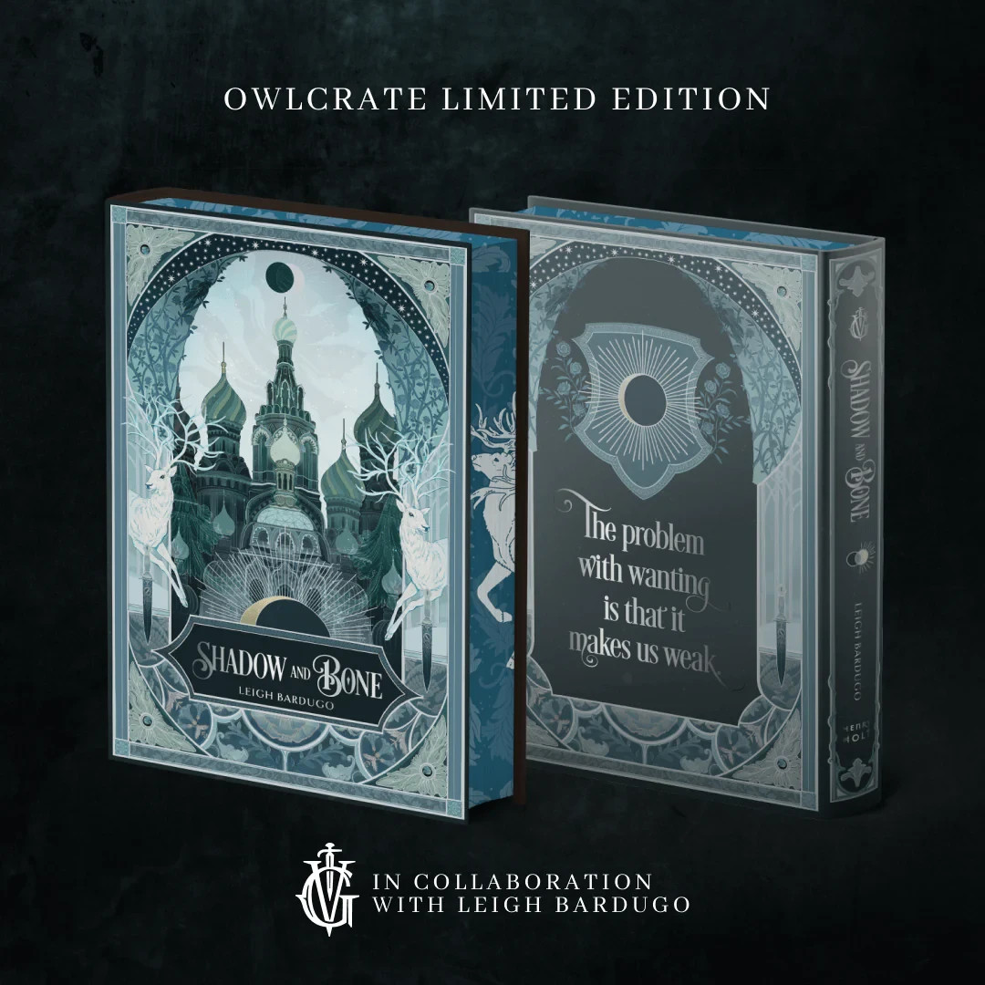 SIGNED Shadow and Bone by Leigh Bardugo OWLCRATE EXCLUSIVE EDITION ~ Sealed