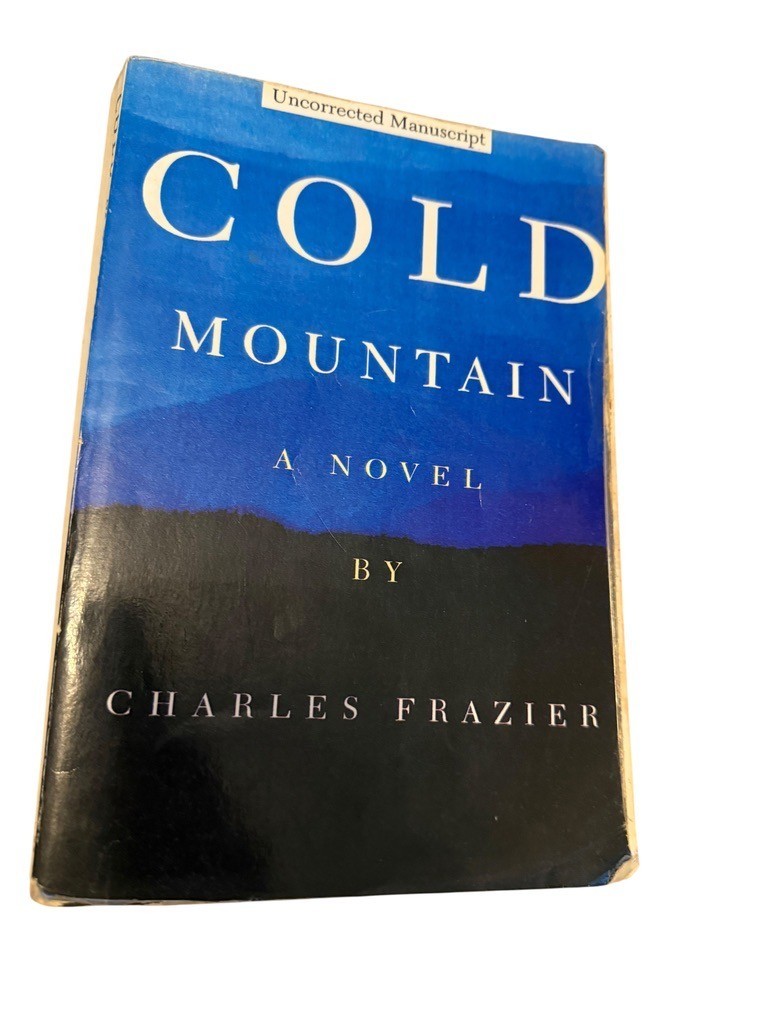 Cold Mountain – Charles Frazier Uncorrected Manuscript ARC Advance Reading Copy