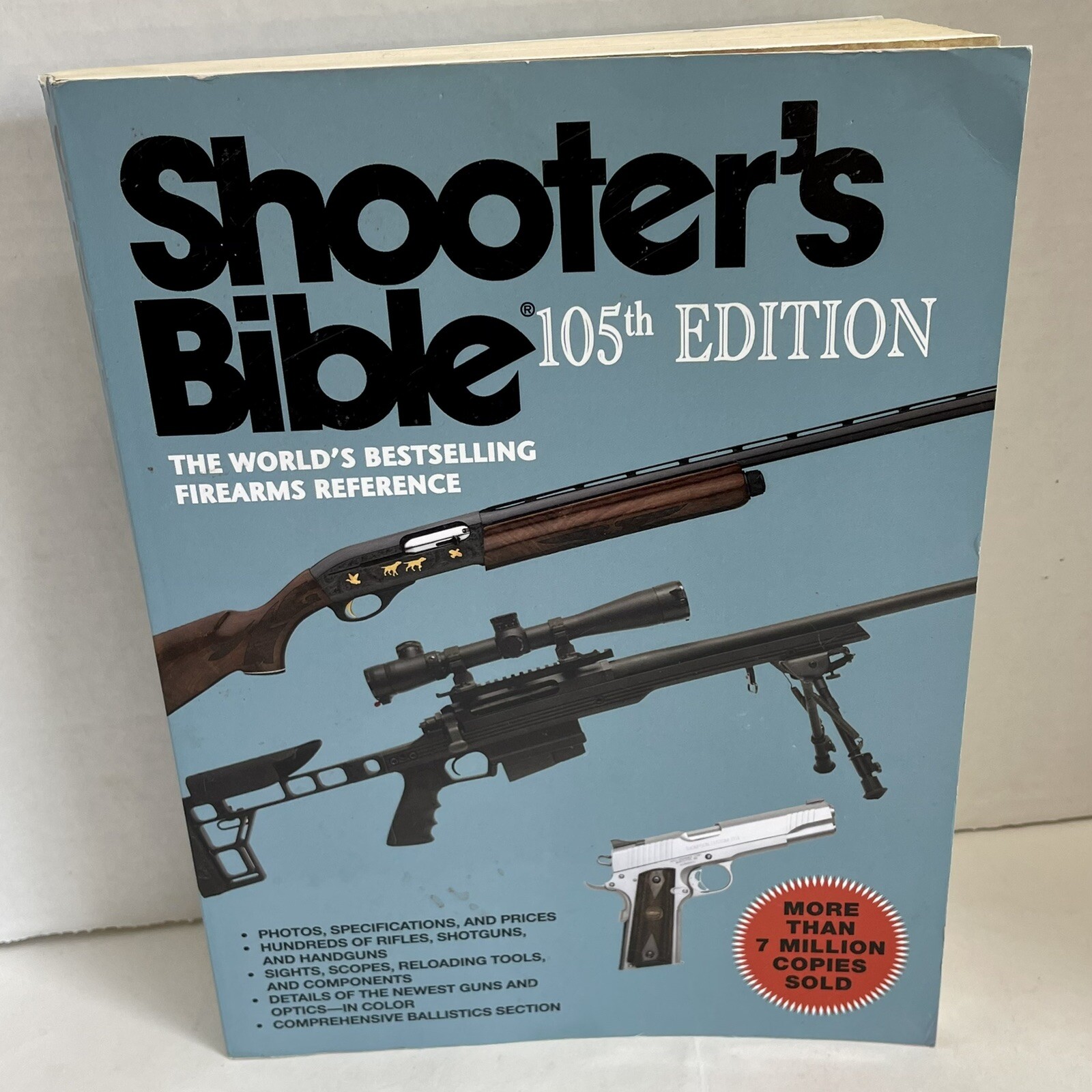Shooters Bible 105th Edition World’s Bestselling Firearms Reference! 600 Pages!
