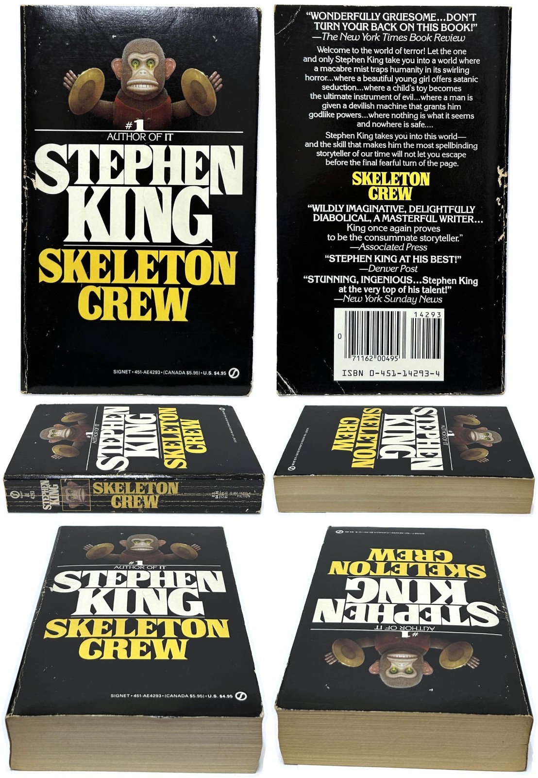 STEPHEN KING Vintage Box Set THE STAND, DIFFERENT SEASONS, SKELETON CREW mm