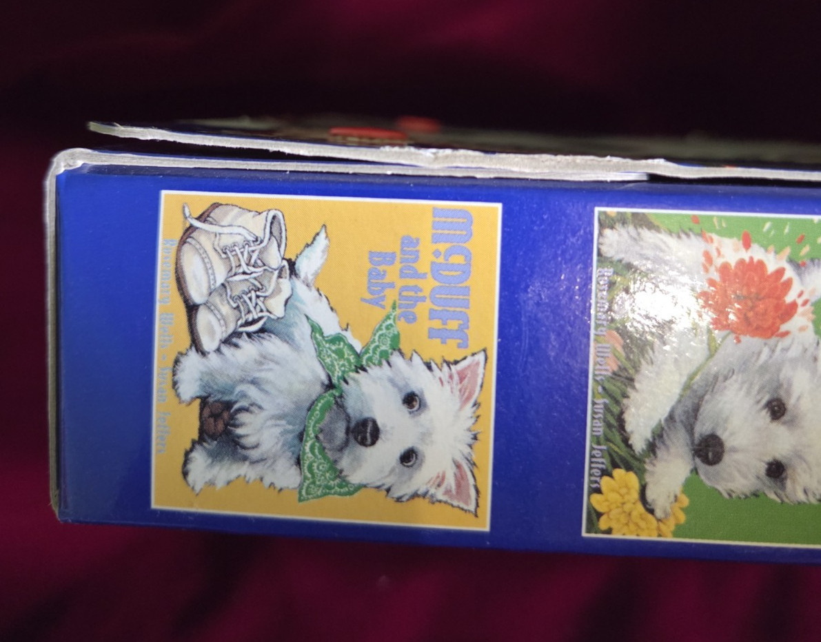 McDuff & Friends Board Book Boxed Set Rosemary Wells Susan Jeffers w/ Stickers
