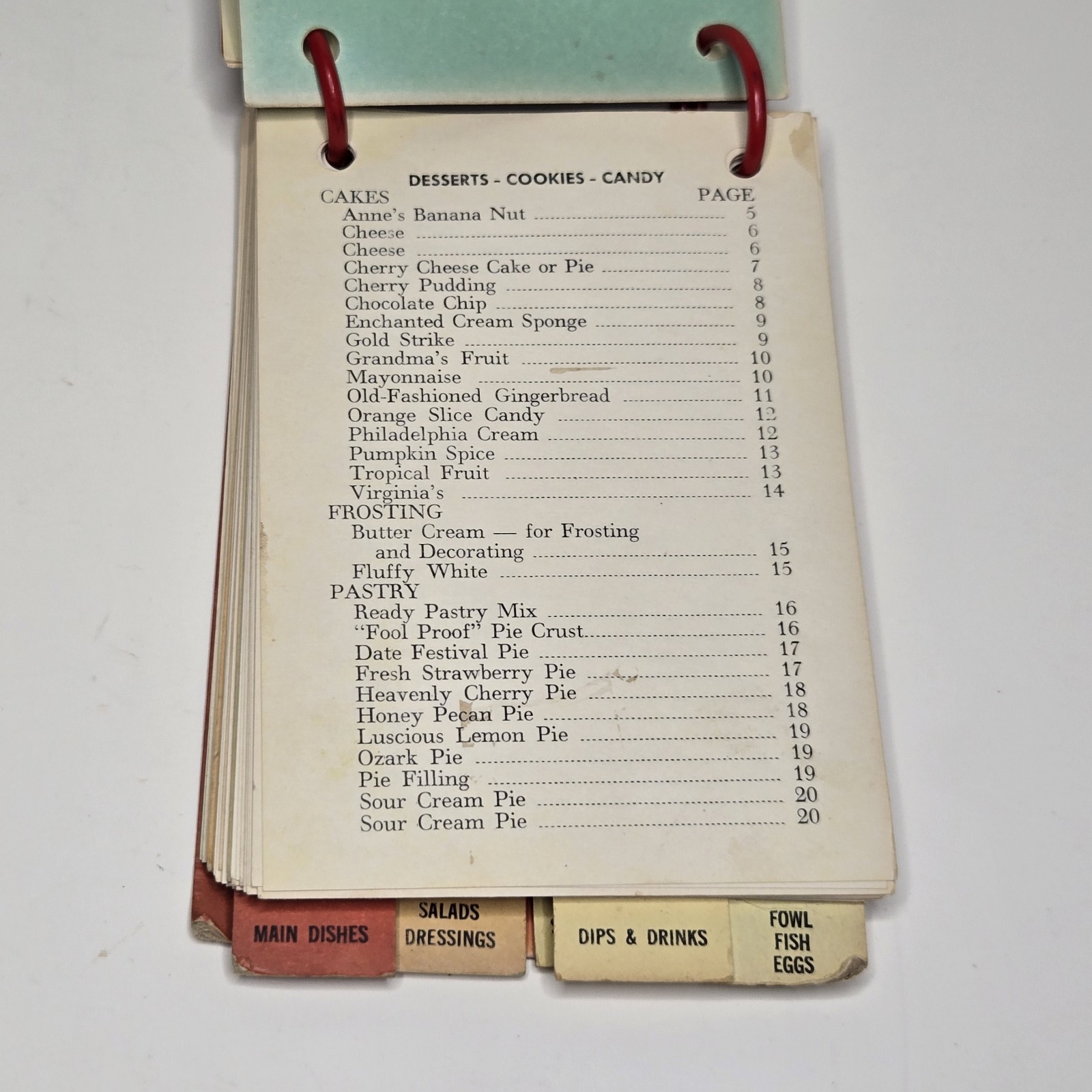 Mixing Magic Recipe Booklet – Downey Emblem Club No. 309 – Vintage – Ring Bound