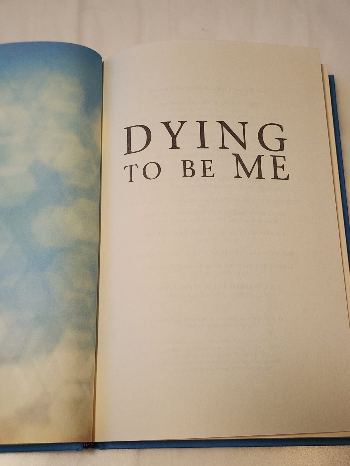 Dying to Be Me Anita Moorjani Hardcover | Hay House 2012 | Pristine Condition