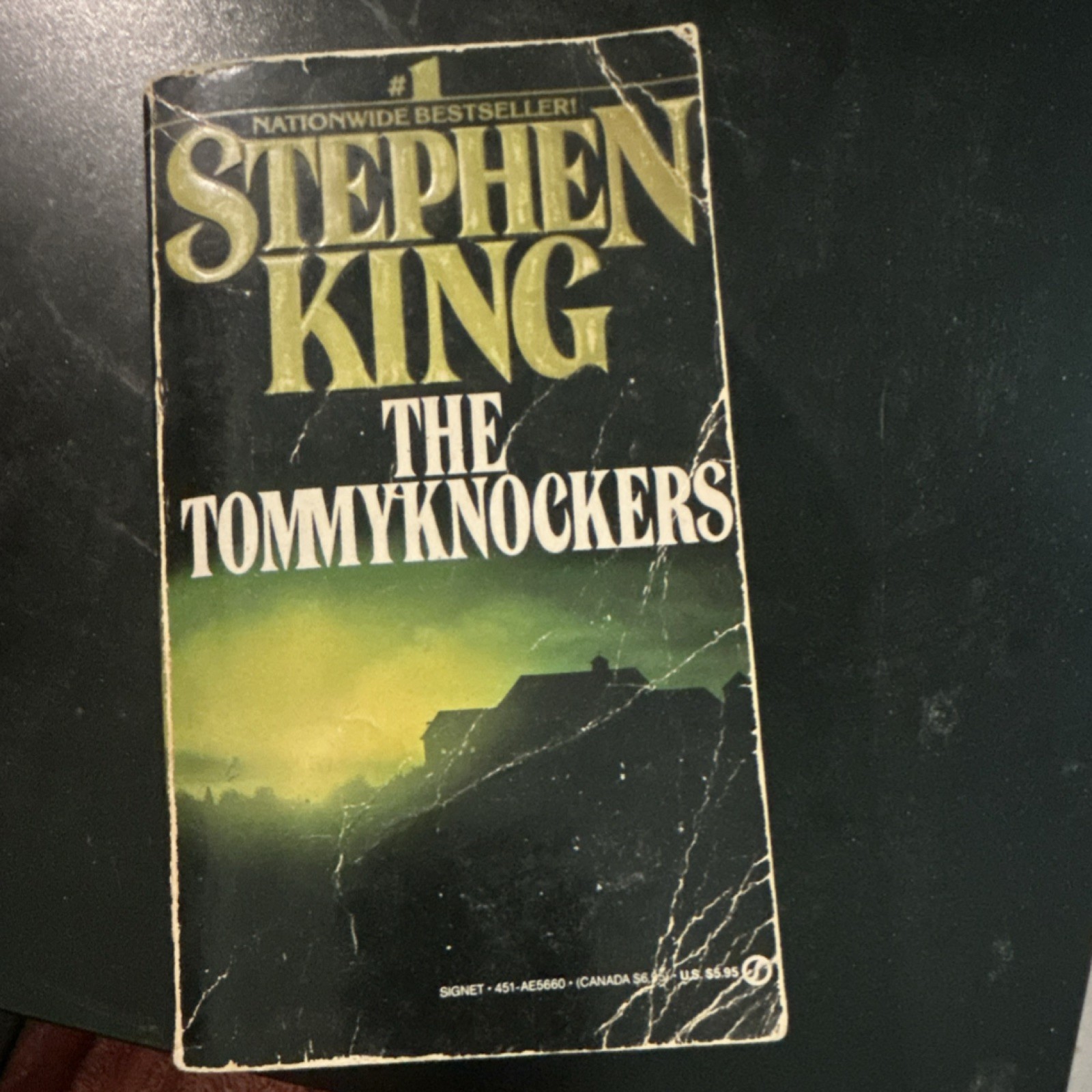 Stephen King The Tommyknockers Paperback Horror Fiction Signet 1988