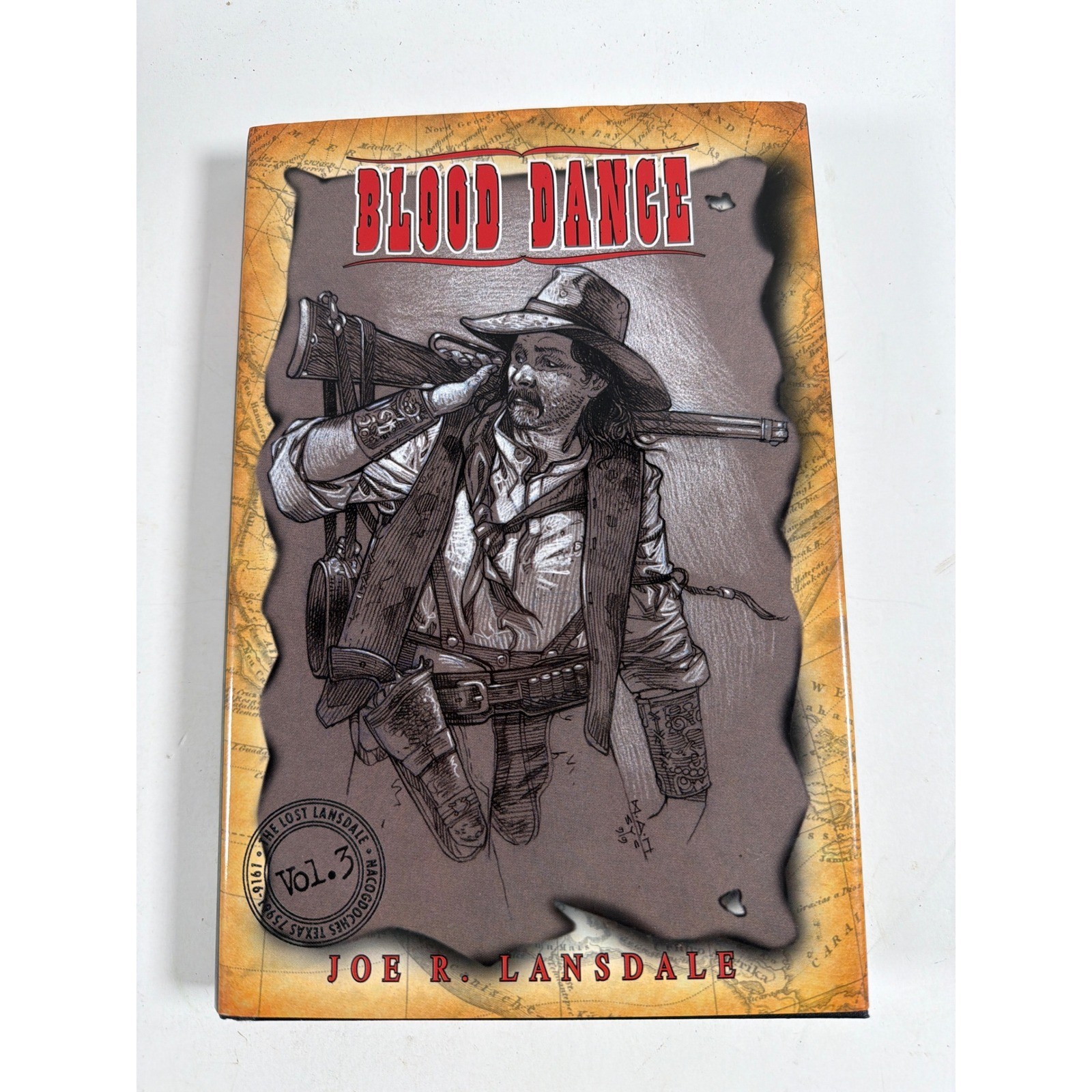 Blood Dance Joe R. Lansdale Signed HC Dust Jacket 1st Ed 2000 Mark A. Nelson Art
