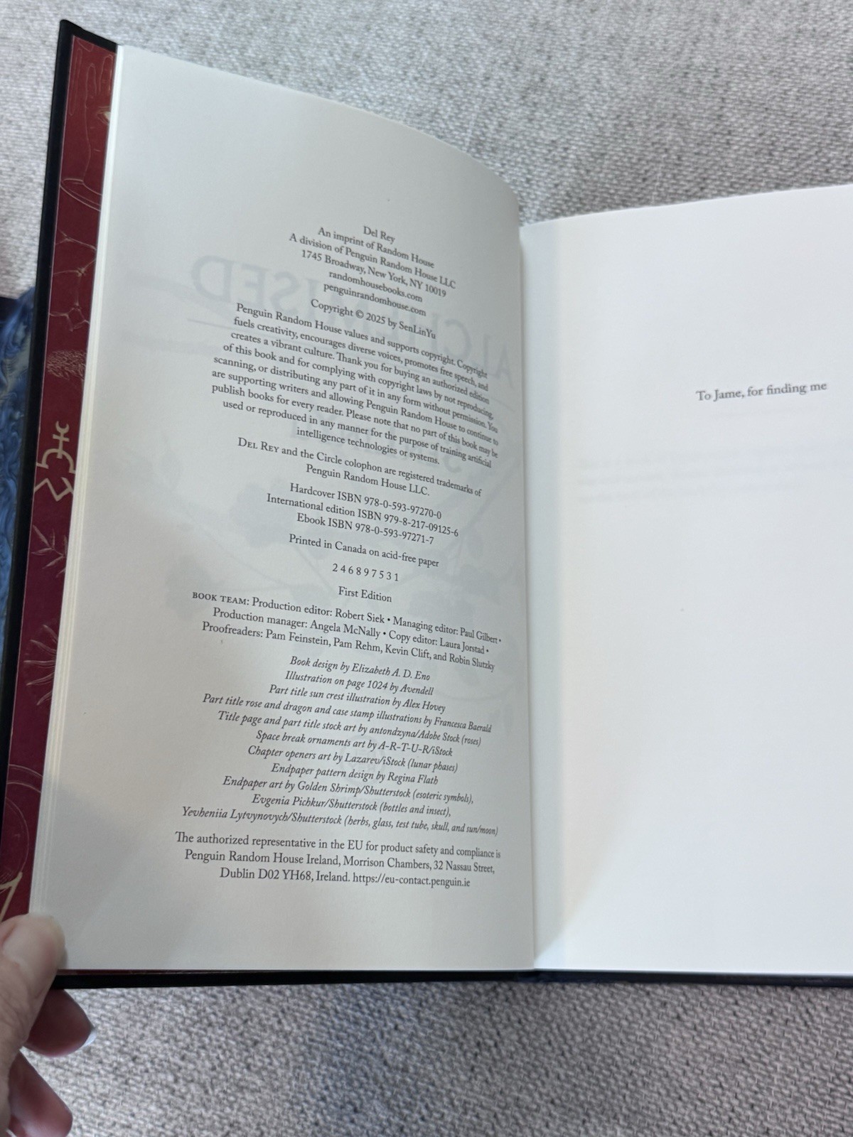 Alchemised SenLinYu Signed 1st Edition Hardcover Sold Out New