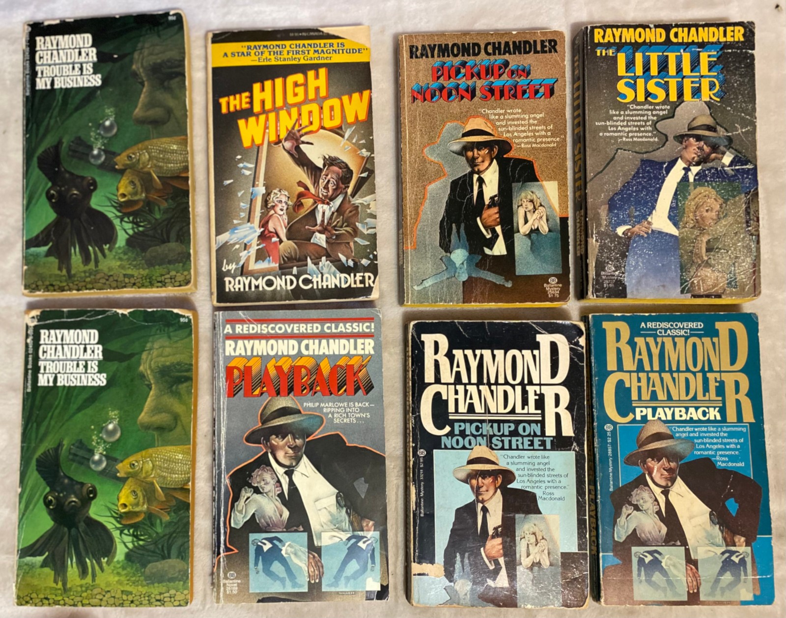 Raymond Chandler BUY AS MANY POOR PB ROUGH READERS & GET FLAT $5.00 SHIPPING #4