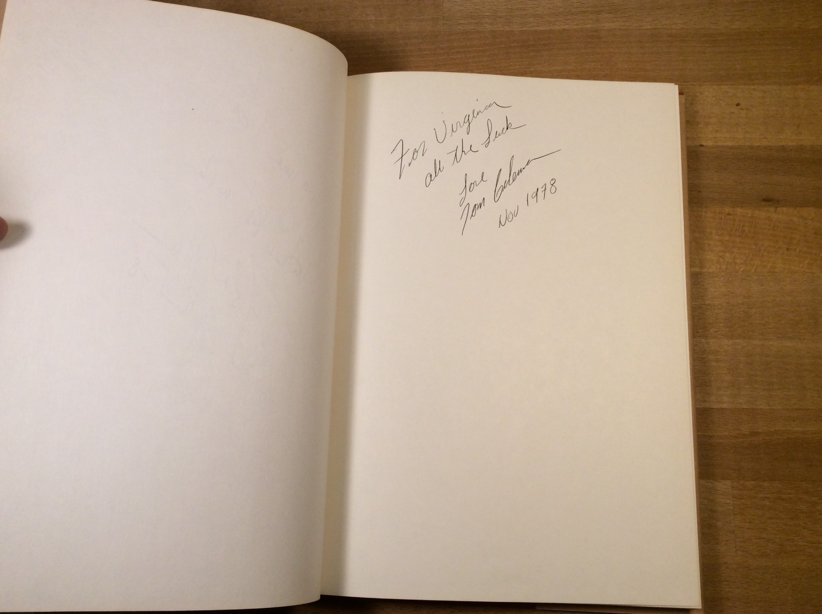 The Mud-Pie Dilemma, SIGNED John Nance, Tom Coleman, Hardcover, Potter, Art