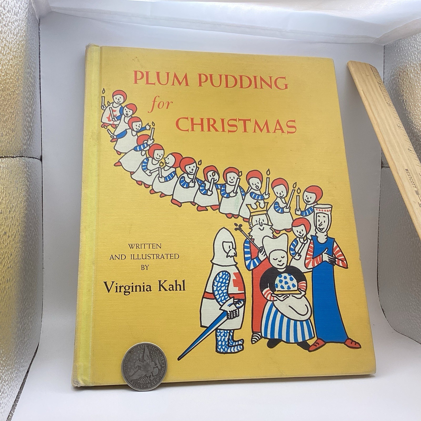Plum Pudding for Christmas by Virginia Kahl (1956, Hardcover)