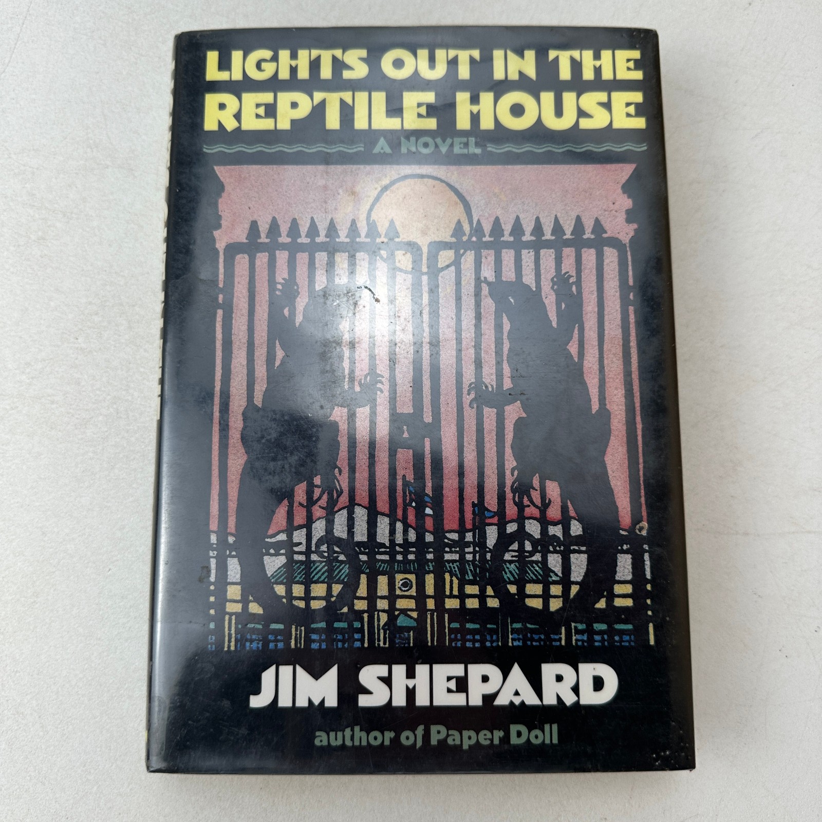 Lights Out in the Reptile House Jim Shepard HC DJ 1990 First Edition Ex Library