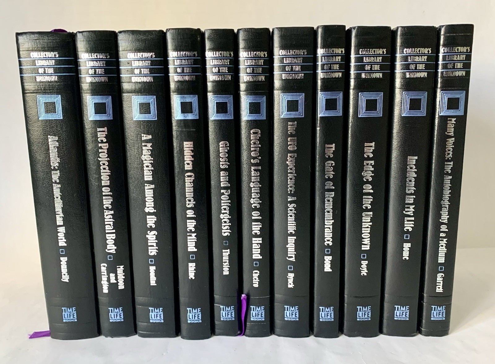 Lot of 11 HTF Time Life Collector’s Library of the Unknown Supernatural HC Books