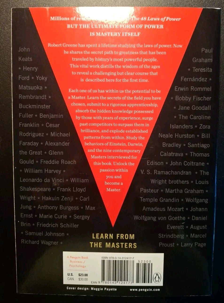 Mastery by Robert Greene (2013, Trade Paperback)