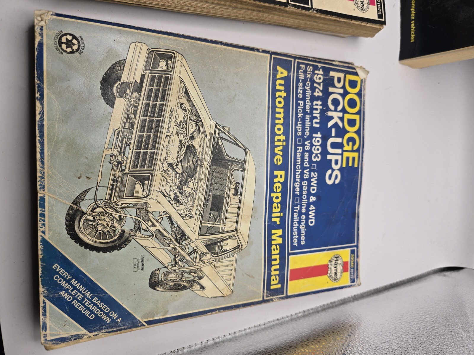 Haynes Repair Manuals 3 In Poor Condition See Pictures Lot Of 4