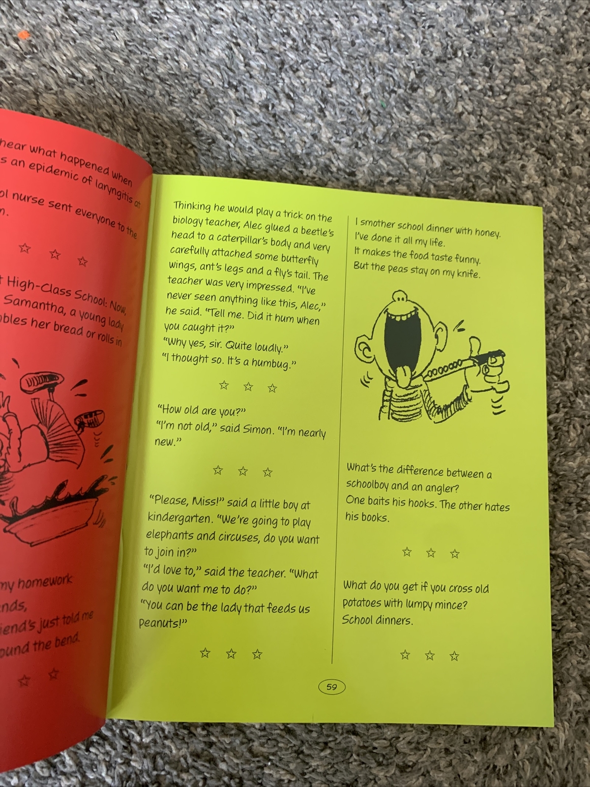 Dempsey parr “The Biggest ever joke book”Hardcover 247 Pages Great!! 2000
