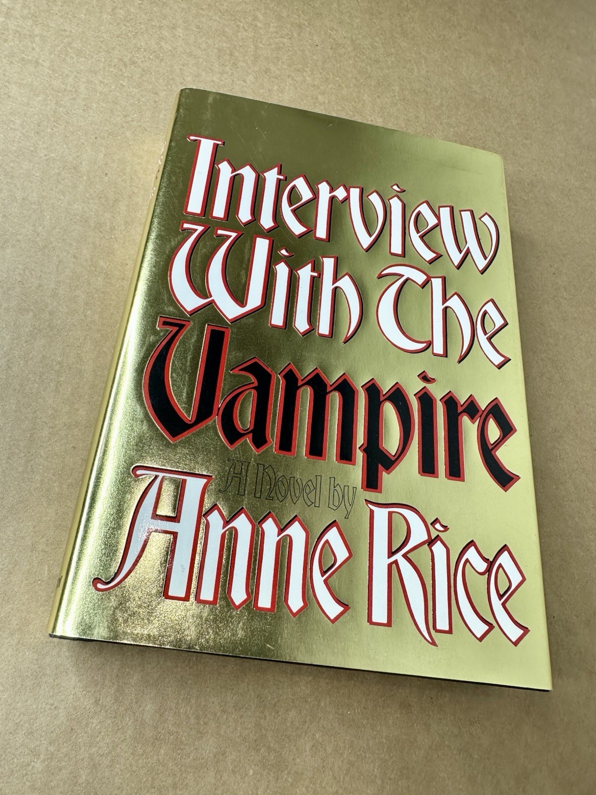 🟠Interview with the Vampire by Anne Rice (1996 Knopf HC w/ DJ)