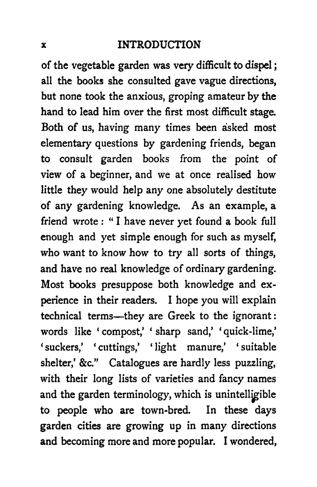 Gardening For The Ignorant “1915” 252 Pages