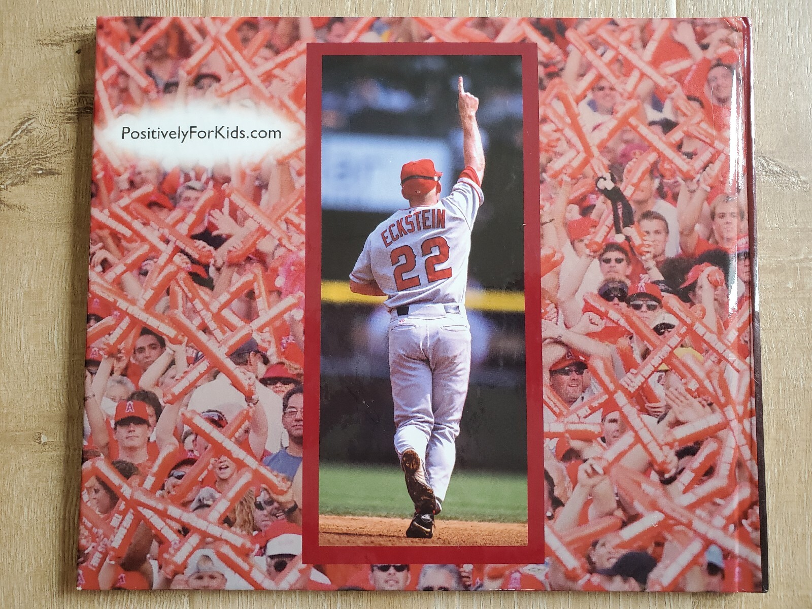 HAVE HEART David Eckstein with Greg Brown 2003 HC Los Angeles Anaheim Angels