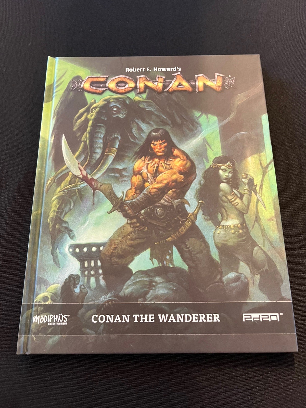 🗡️ CONAN RPG – CONAN THE WANDERER Sourcebook (Modiphius 2d20)