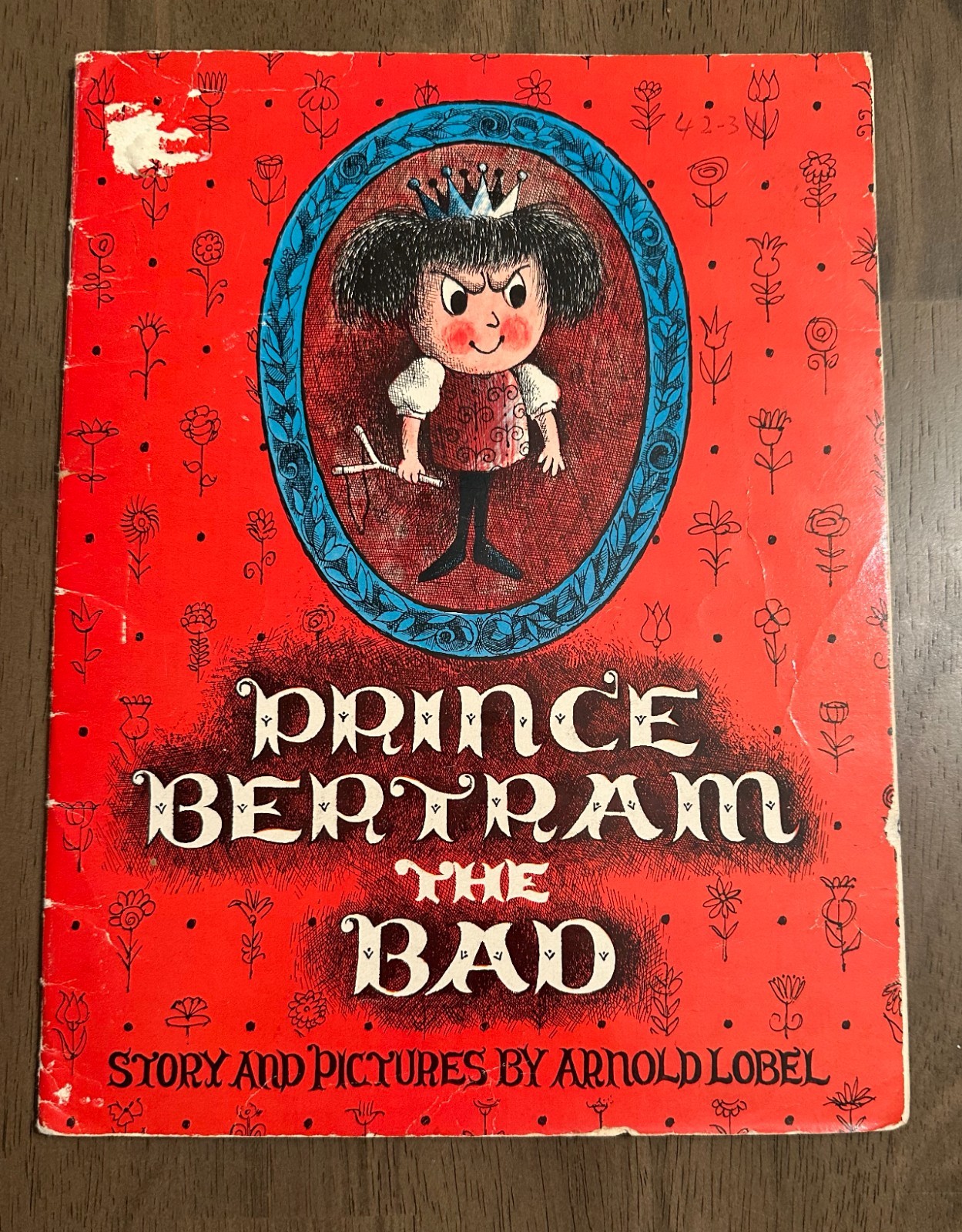 Prince Bertram the Bad by Arnold Lobel Vintage Children’s Book 1979