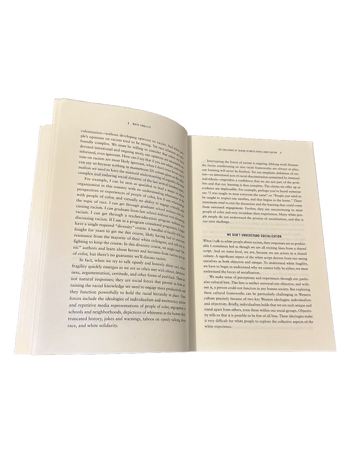 White Fragility by Robin DiAngelo Paperback Why It’s So Hard to Talk About Race