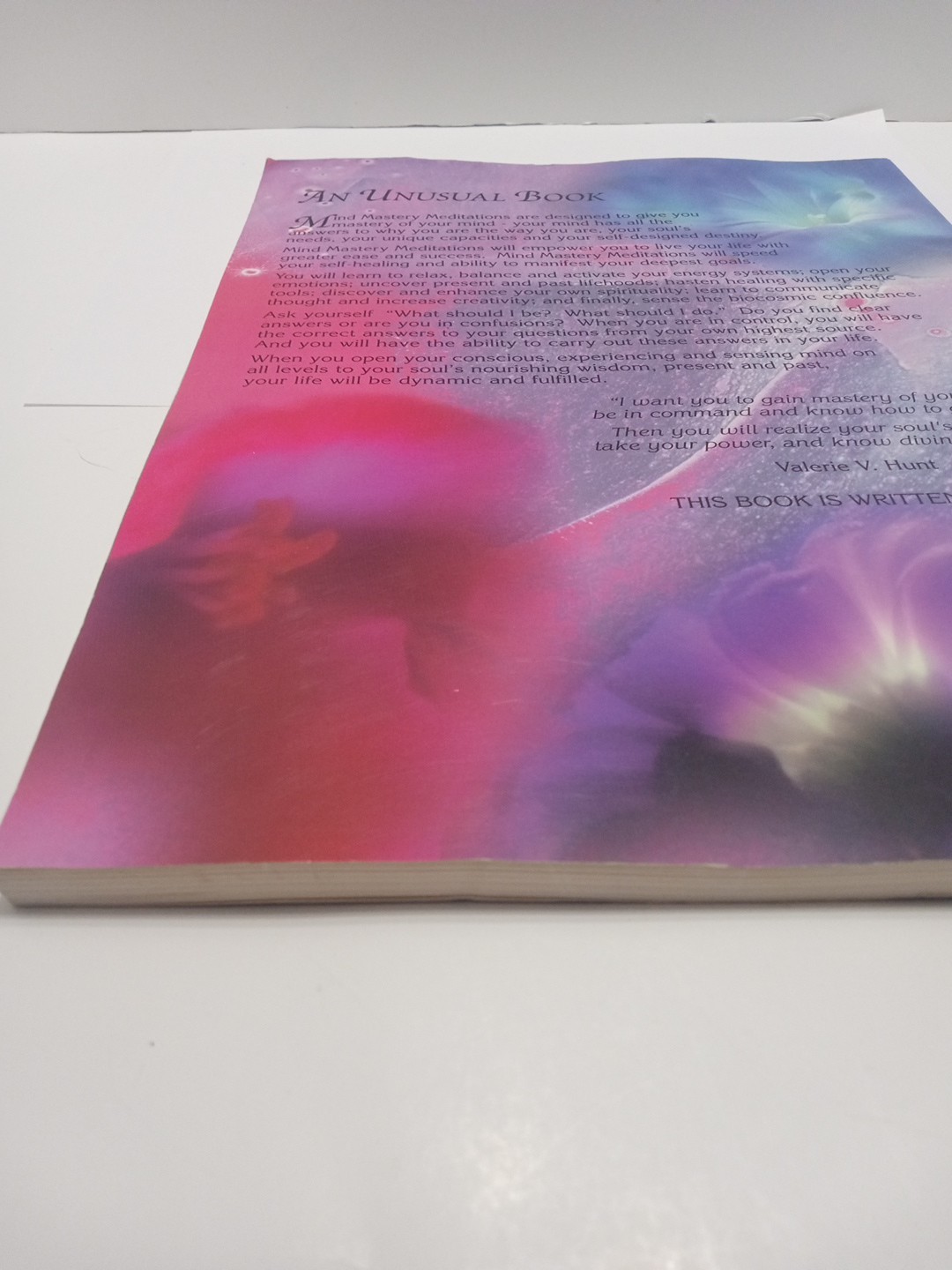 Mind Mastery Meditations: A Workbook for the “Infinite Mind” by Valerie V. Hunt