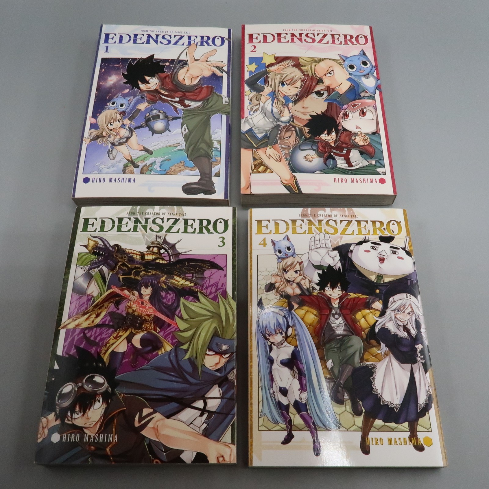 Edens Zero Volumes 1-4 by Hiro Mashima Kodansha Comics Manga Book Lot