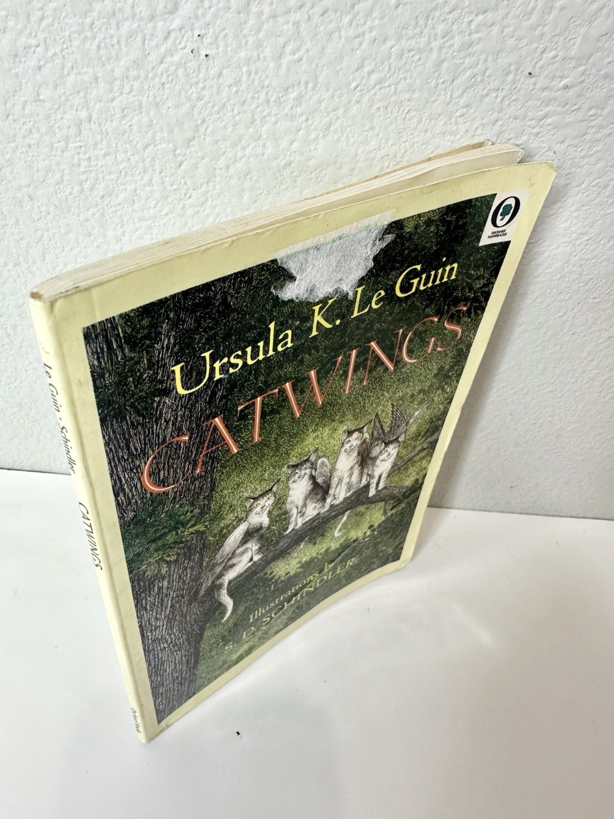 🟢 Ursula K Le Guin Catwings 1999 PB Orchard Books S D Schindler Ex Library