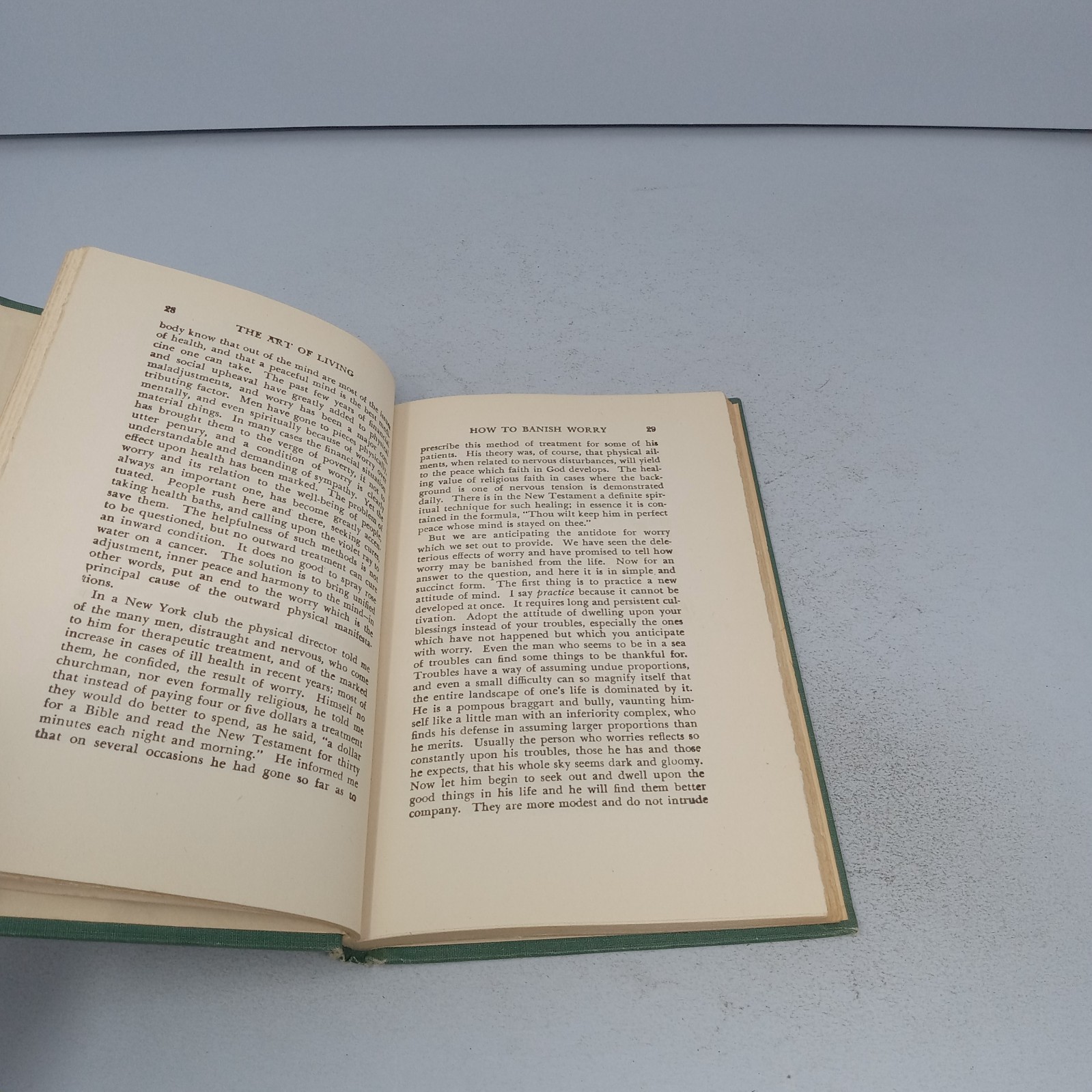 The Art of Living: 1937 Abingdon-Cokesbury Press Hardcover Norman Vincent Peale