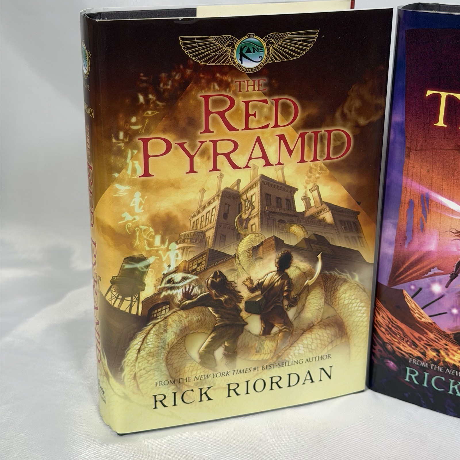Rick Riordan: Kane Chronicles The Complete Series (#1-3) Set of Hardcover Books