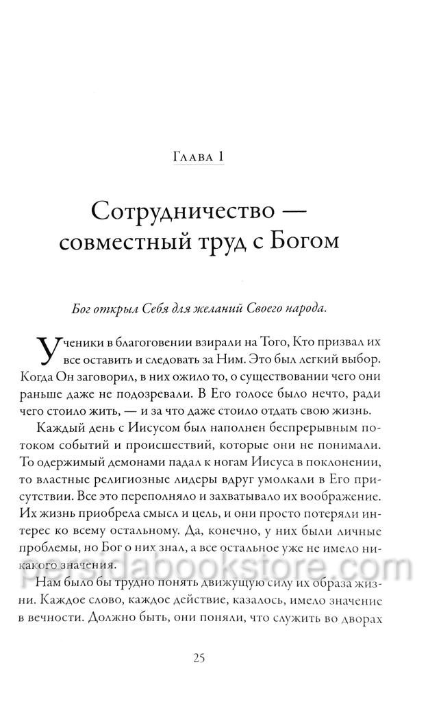 Russian book (Bible) Мечтать вместе с Богом. Билл Джонсон