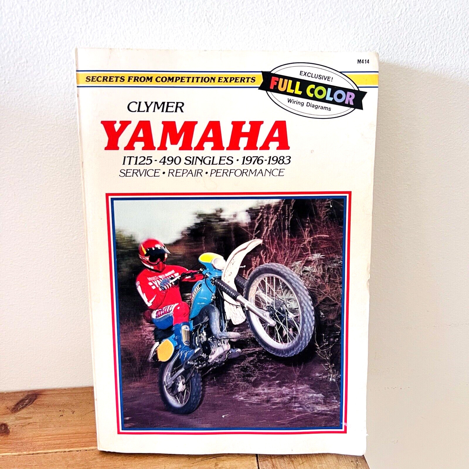 Yamaha ITI25-490 Service Repair Motorbike Maintenance Manual by Clymer 1976-1983