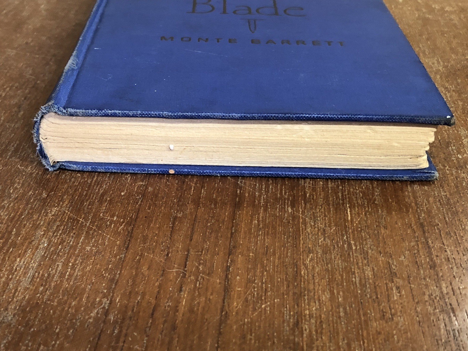 Rare 1st edition Tempered Blade Barrett Bob Merrill 1946 book