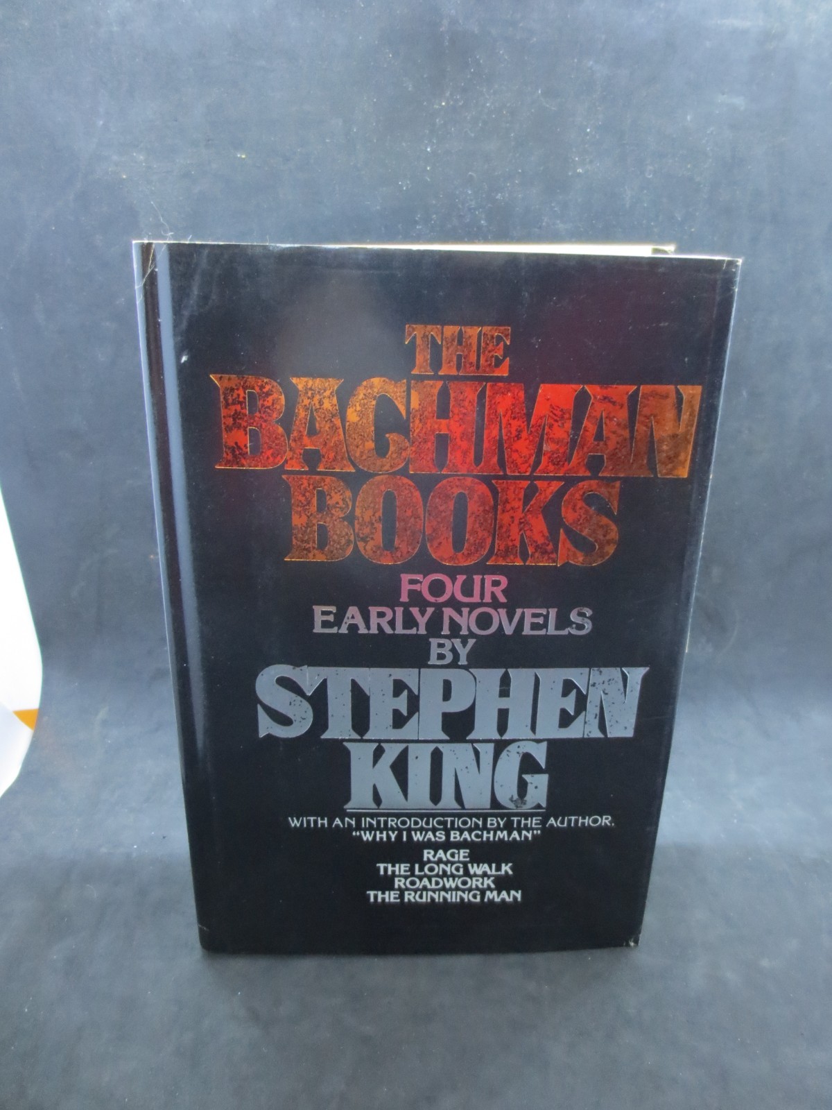 Stephen King The Bachman Books Four Early Novels 1985 HC/DJ 1st Omnibus Printing
